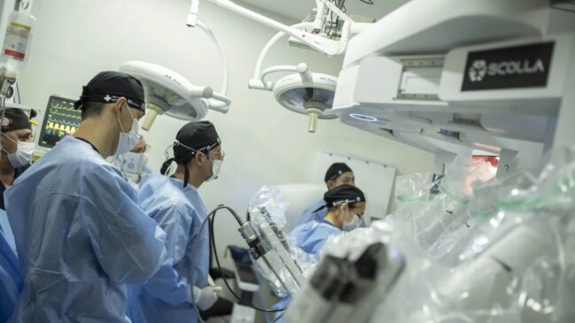 Telercirurgia recorde feita por brasileiro