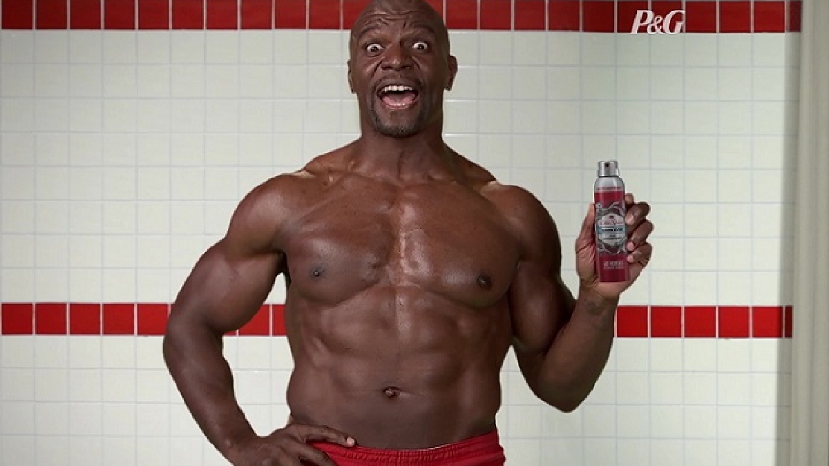 O ator Terry Crews em comercial