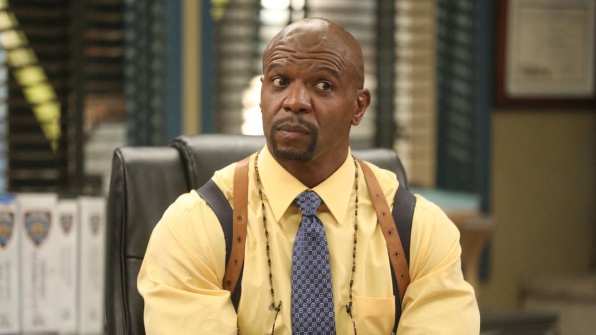 O ator Terry Crews em Brooklyn Nine-Nine