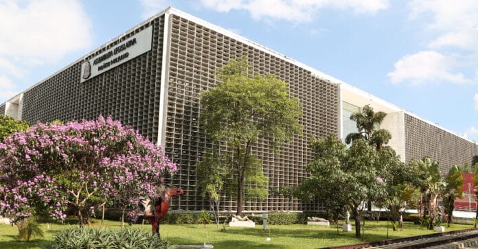 Fachada da Alesp / Divulgação