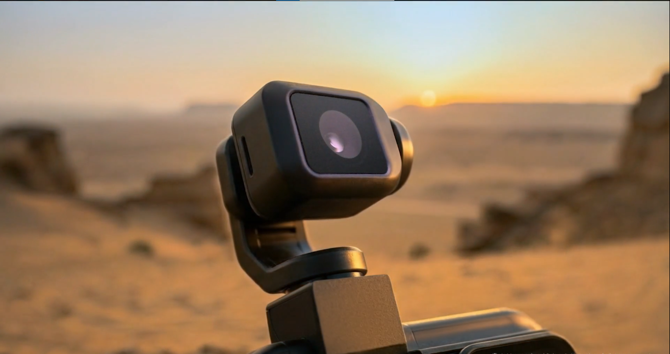 Câmera do Robot Phone conta com gimbal integrado, tecnologia que ajuda a reduzir tremores durante a gravação (Reprodução: Honor)
