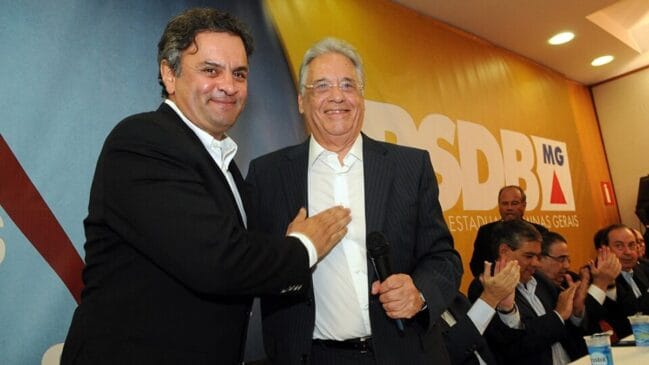 Fernando Henrique Cardoso e Aécio Neves (Foto_ Aécio Neves_Wikimedia Commons)