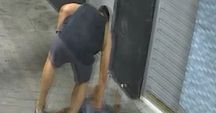 Idoso de 65 anos foi agredido violentamente em Nova Iguaçu / Reprodução/Polícia Civil