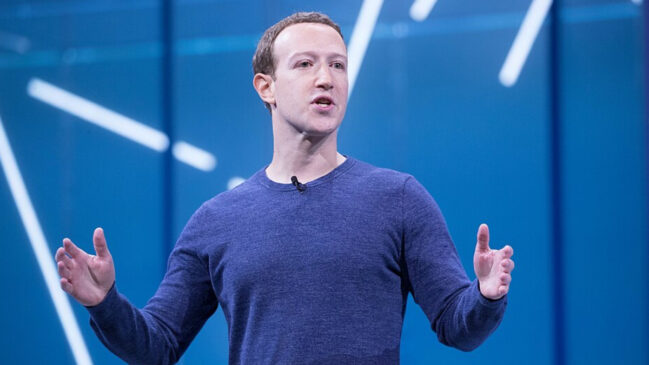 Mark Zuckerberg durante entrevista em que voltou a defender a inteligência artificial de código aberto e criticou concorrentes do setor (Foto: Anthony Quintano/ Wikimedia Commons)