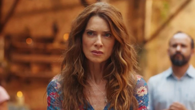 Personagem Janete protagonizada pela atriz Leticia Spiller