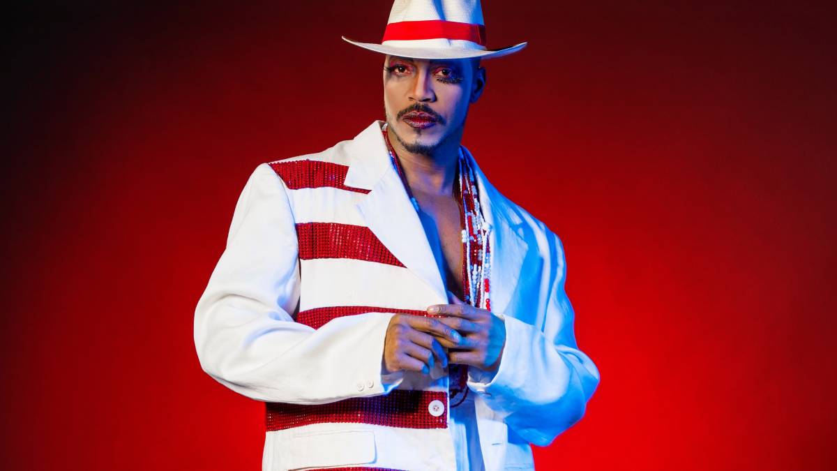 O protagonista de “Ópera do Malandro – Na visão de Jorge Farjalla”, em cartaz no Rio de Janeiro até o próximo domingo (30/8). Foto: Priscila Prade