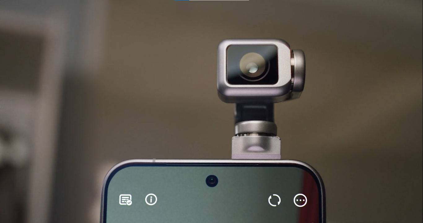 Gimbal de titânio integrado é um dos principais diferenciais do Robot Phone, novo celular da Honor (Reprodução: Honor)