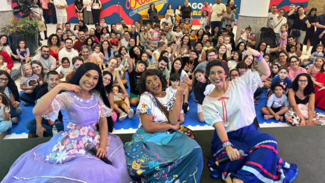 Espetáculos infantis fazem parte da programação "Cheio de História", realizada gratuitamente no West Plaza (Foto: Divulgação)