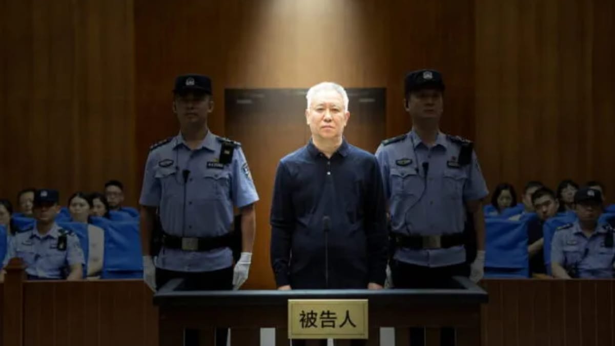 O magnata Xu Jiayin construiu um dos maiores impérios imobiliários da China e acabou condenado à prisão perpétua (Divulgação: Profimedia)