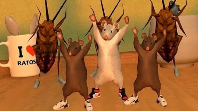 Animais dançando Bichos Escrotos