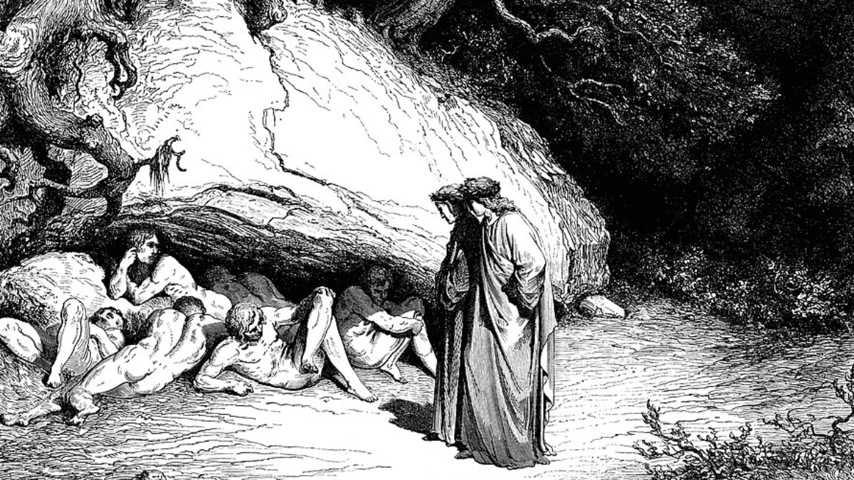 Homero também atravessou a Idade Média. Na Divina Comédia, Dante o coloca entre os grandes poetas da Antiguidade (Foto: Gustave Doré / Wikimedia Commons)