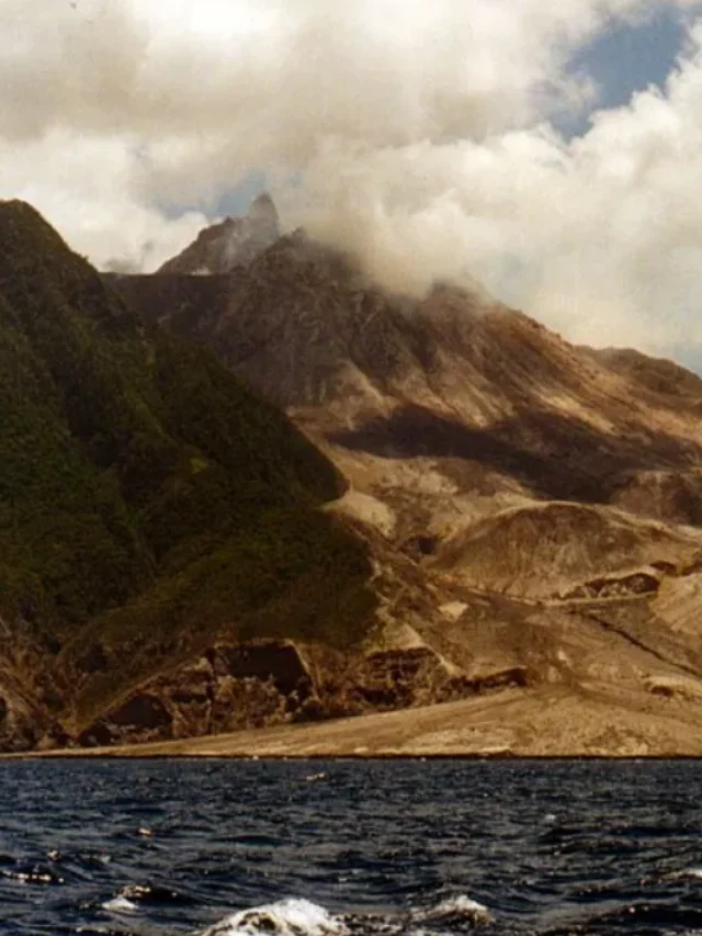 Reino Unido encontra ‘tesouro’ a 2 km sob vulcão ativo no Caribe que pode guardar metais críticos