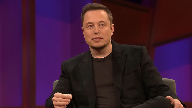Elon Musk em entrevista