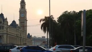 Sol predomina em São Paulo nesta segunda-feira (3), com aumento de nuvens à noite e sem previsão de chuva.