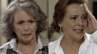 Vitoria e Emília em Além do Tempo /Reprodução/TV Globo