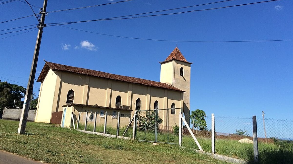Igreja Lagoa Santa, em Minas Gerais