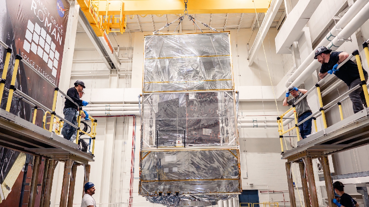 Operação da NASA Telescópio Espacial Roman