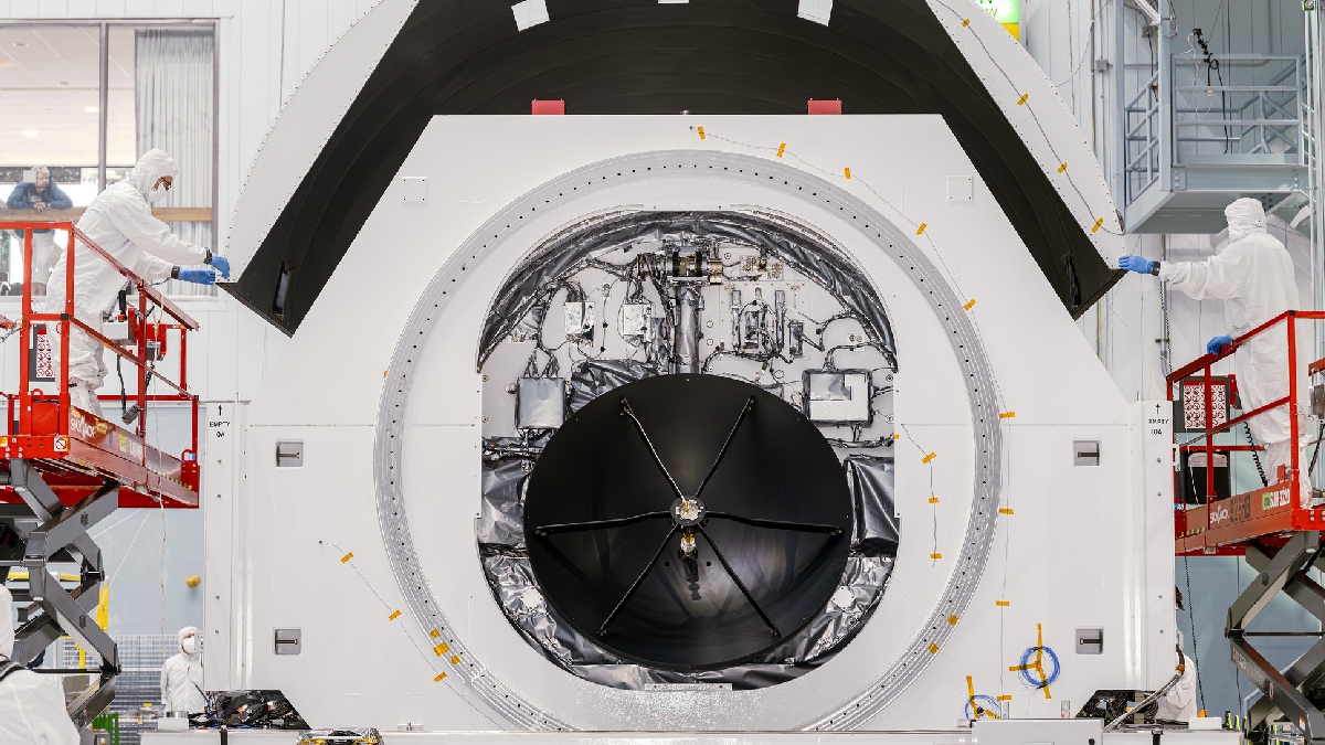 Operação da NASA Telescópio Espacial Roman