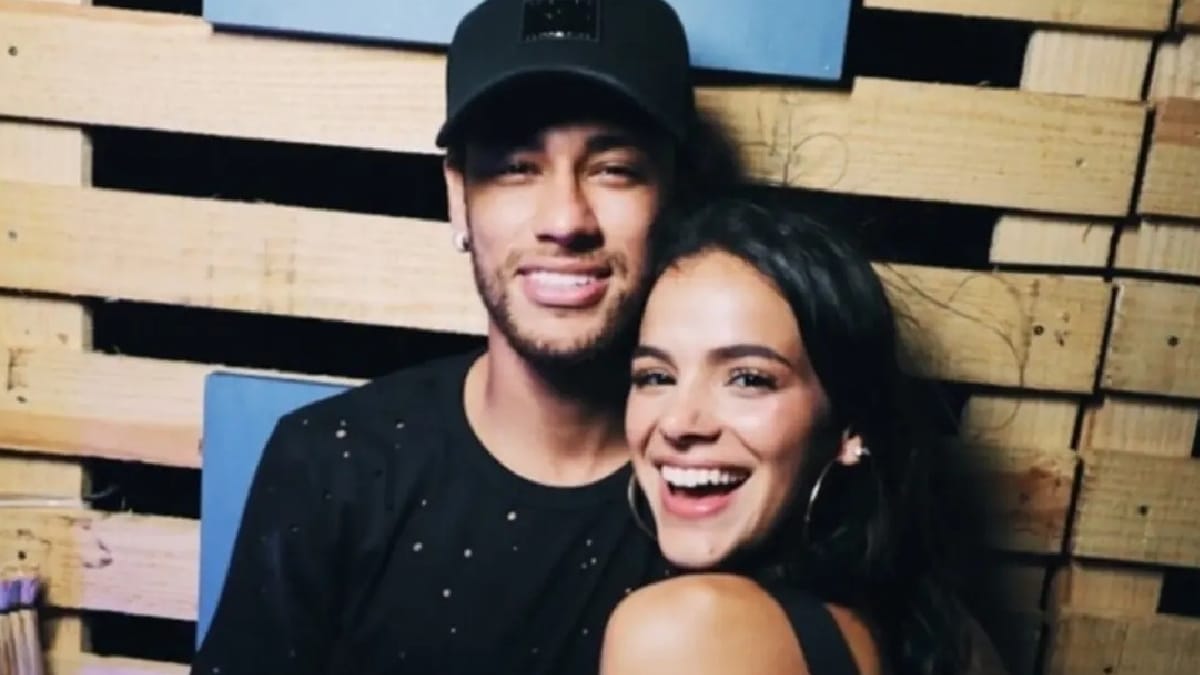 Neymar e Bruna Marquezine/Reprodução