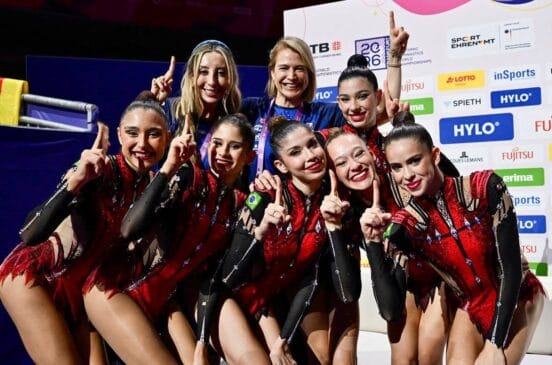 Equipe de ginástica rítmica do Brasil conquista duas medalhas de ouro no Mundial /Reprodução/Melogym/CBG