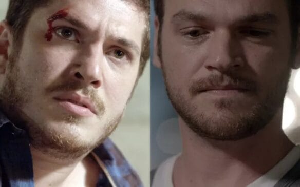 Afonso e Pedro em Além do Tempo /Reprodução/TV Globo