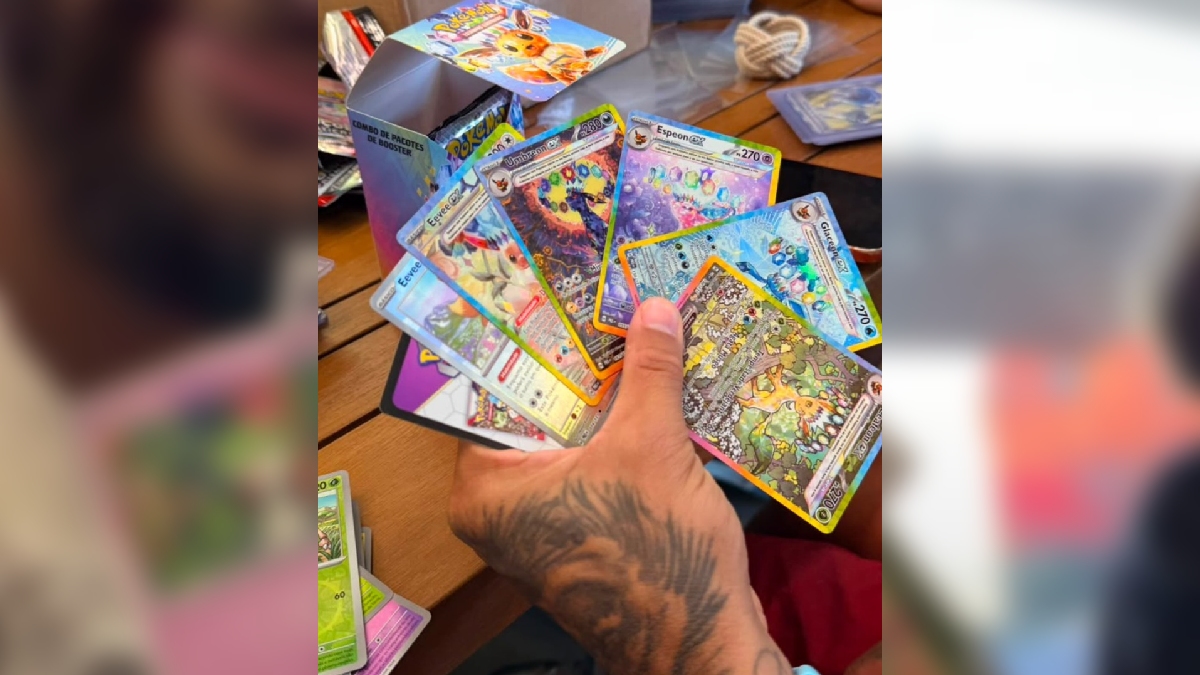 Neymar card Pokémon