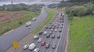 Os registros foram atualizados pela ARTESP entre 7h19 e 7h34 desta terça