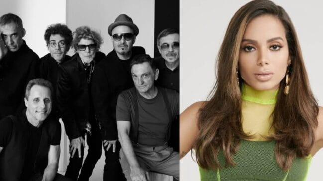 Banda Titãs e Anitta