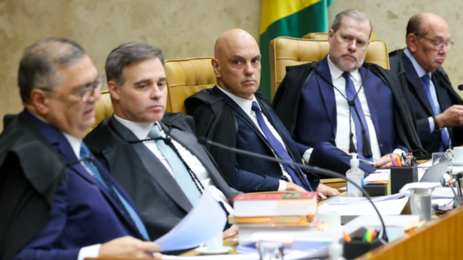 Carta reuniu 13 ministros aposentados do Supremo Tribunal Federal, dez deles ex-presidentes da Corte (Foto: Gustavo Moreno / STF)