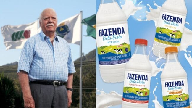 Orostrato Olavo Silva Barbosa construiu uma trajetória ligada ao café e à produção de leite tipo A no Brasil (Foto: Reprodução/Revista Mídia e Fazenda Bela Vista)