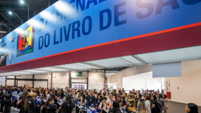 Público circula pela Bienal Internacional do Livro de São Paulo, que volta ao Distrito Anhembi entre 4 e 13 de setembro (Foto: Divulgação/Bienal do Livro de São Paulo)