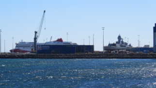 Spirit of Tasmania IV é uma das novas embarcações que entrarão em operação após a semana de transição (Foto: Calistemon/Wikimedia Commons)