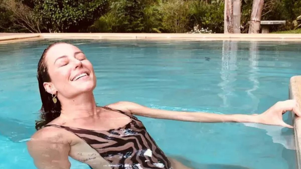 Paolla Oliveira se exercitando no sítio /Reprodução/Instagram