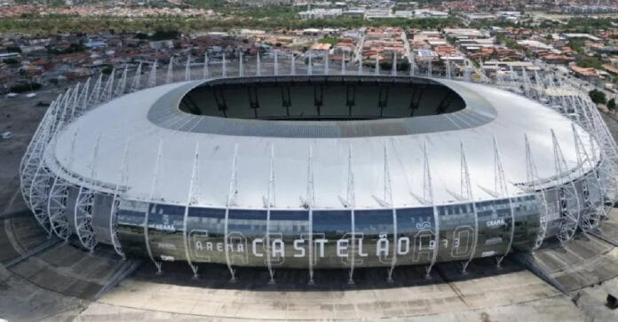 Arena Castelão será palco do duelo desta sexta / Divulgação/Governo do Estado