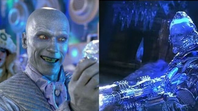 Arnold Schwarzenegger como 'Mr. Freeze' em 'Batman & Robin' /Reprodução /Warner Bros