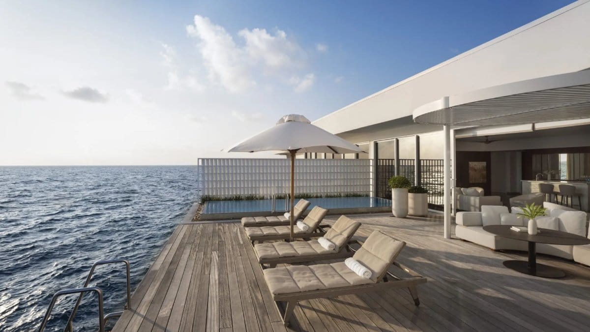 Hotel submarino Maldivas (Foto DivulgaçãoConrad Maldives Rangali Island)