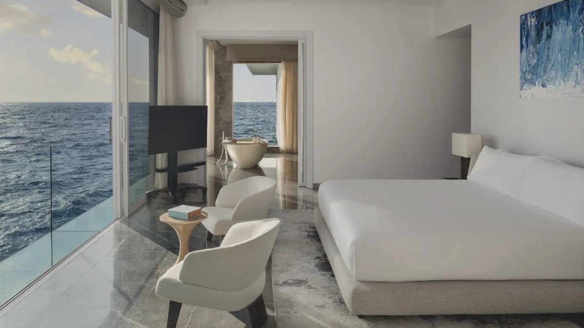 Hotel submarino Maldivas (Foto: Divulgação/Conrad Maldives Rangali Island)