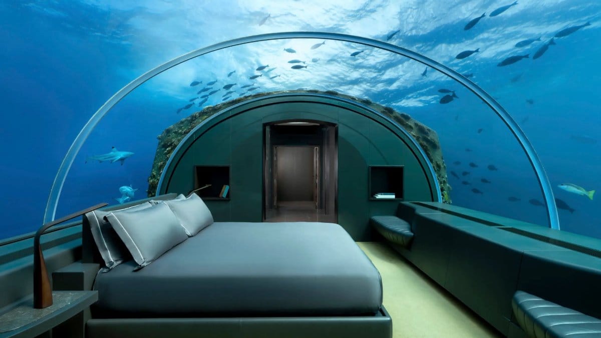 Hotel submarino Maldivas (Foto: Divulgação/Conrad Maldives Rangali Island)