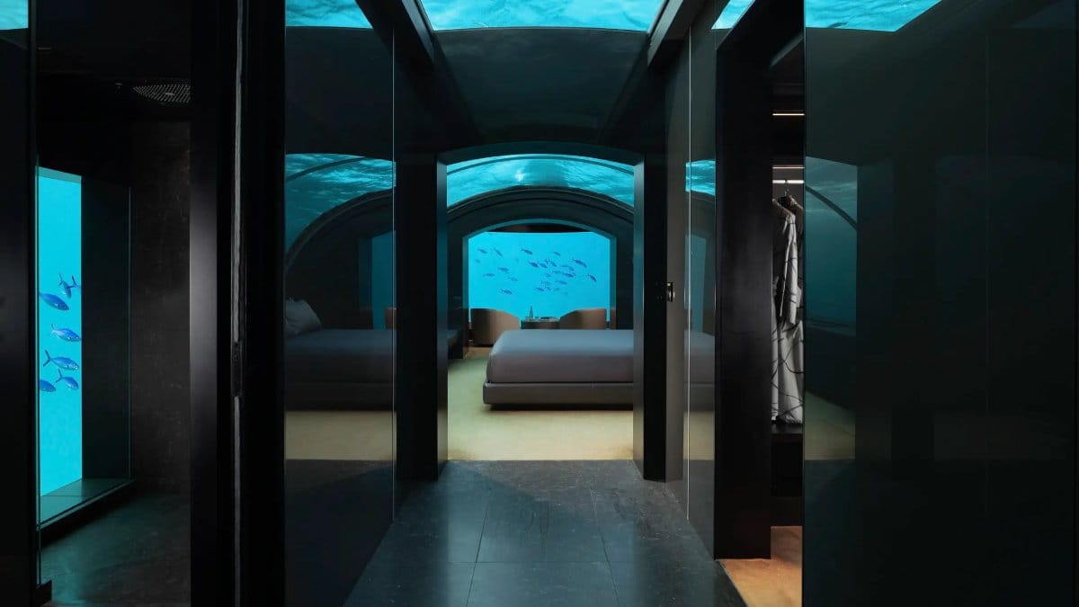Hotel submarino Maldivas (Foto: Divulgação/Conrad Maldives Rangali Island)