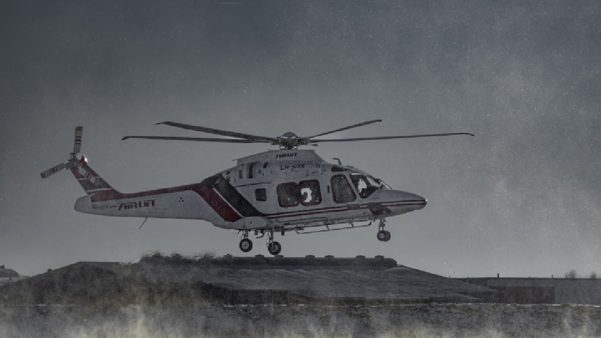 Chuva e tempestades podem afetar a segurança dos voos de helicóptero, especialmente em condições de baixa visibilidade e ventos fortes (Foto: Joerg Mangelsen/ Pexels)