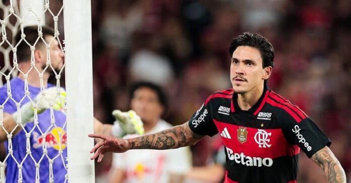 Pedro marcou o segundo gol do Flamengo no Maracanã / Reprodução/Instagram Flamengo