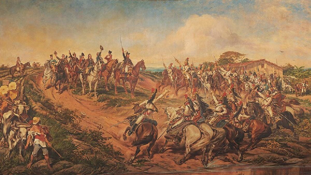 Quadro Independência ou Morte de Pedro Américo (Foto_ Acervo Museu Paulista)