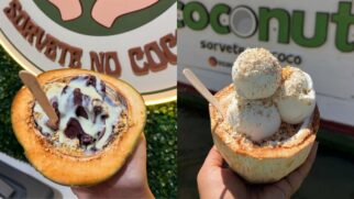 Sorvete na quenga no coco (Foto_Divulgação Sorvete no Coco_Coconut
