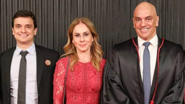 Alexandre de Moraes e filho