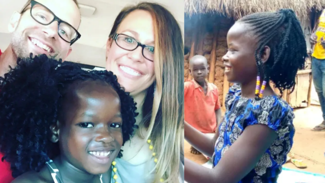 Namata passou a viver com Jessica e Adam Davis, em Ohio, em 2015 (Foto: Jessica Davis / Divulgação InterCountry Adoptee Voices)