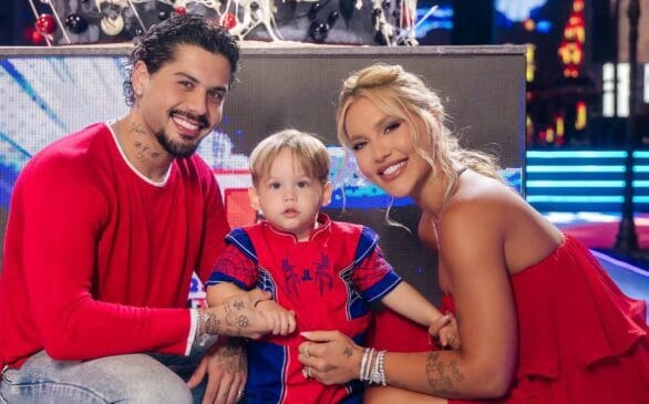 Virgínia Fonseca e Zé Felipe com o filho José Leonardo /Reprodução/Instagram