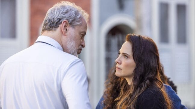 Ademir e Adriana em Quem Ama Cuida /Reprodução/TV Globo