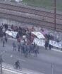 Protesto por moradia interrompe parcialmente circulação da linha 12-Safira da CPTM e complica o trânsito na zona leste de São Paulo