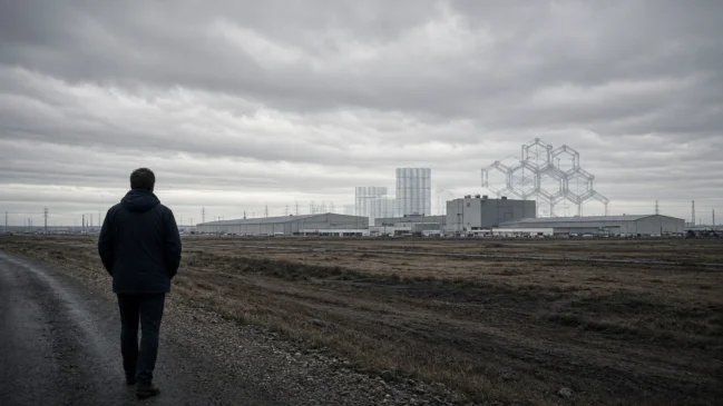 Área industrial na Somme ligada ao projeto abandonado de gigafábrica de baterias em Boves