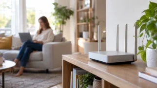 Geração do Wi-Fi e velocidade contratada descrevem partes diferentes da conexão. Imagem ilustrativa gerada por inteligência artificial.
